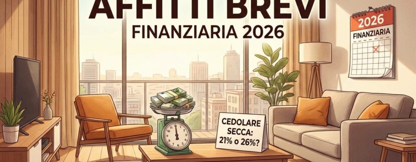 Finanziaria 2026 affitti brevi
