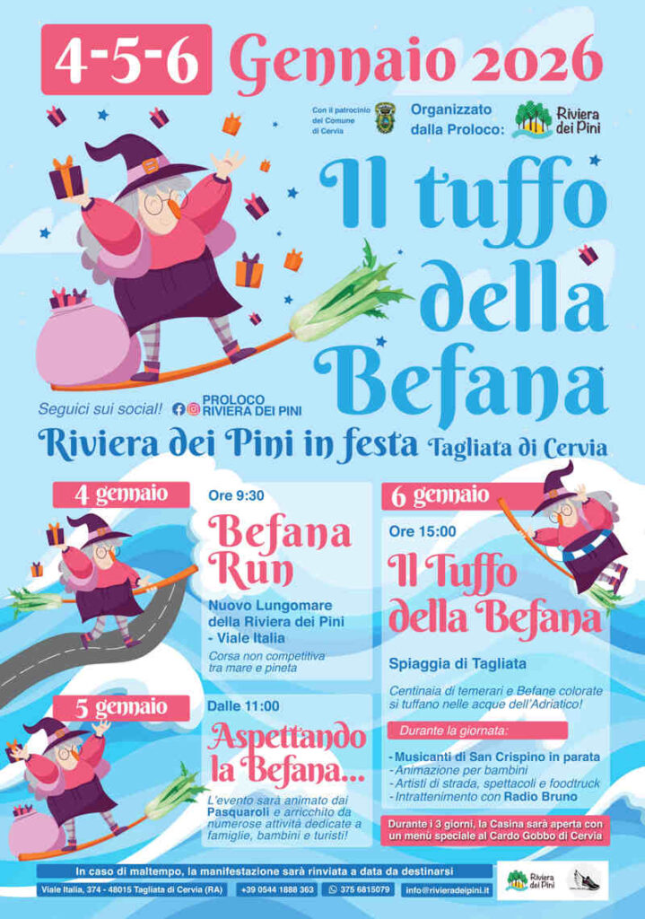 Il tuffo della Befana