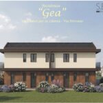 Nuovo due letto con giardino