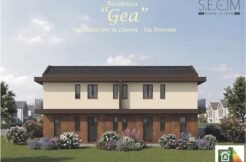 Nuovo due letto con giardino