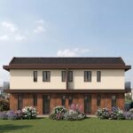 Nuovo tre letto con giardino